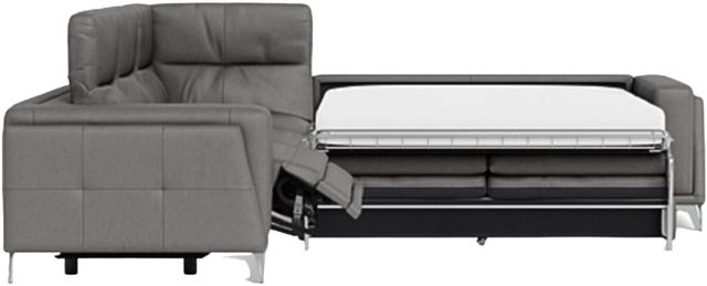 Palliser® Furniture Customizable Paolo 4-Piece Power Reclining Sectional with Double Sofa Bed-1