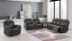 Global Furniture USA U8517 3-Piece Gray Living Room Reclining Seating Set-0