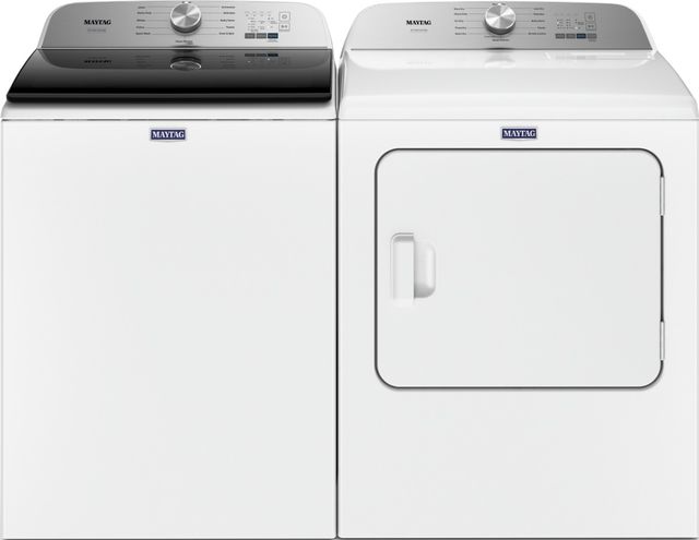 Maytag Top Load Pair (Pet Pro) (YMED6500MW-MVW6500MW) - White