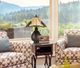 Cal® Lighting & Accessories Tiffany Dark Bronze Table Lamp-1