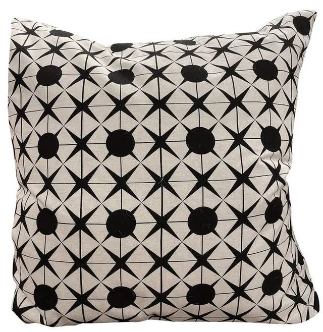 Stylecraft Dann Foley Lifestyle Black/Tan Pillow-0