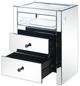 ACME Furniture Malish Mirrored Accent Table with LED-2