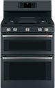 Café™ 30" Matte Black Free Standing Gas Range-0