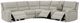 Emerald Home Medford 3-Piece Driftwood Tan Power Reclining Sectional-0