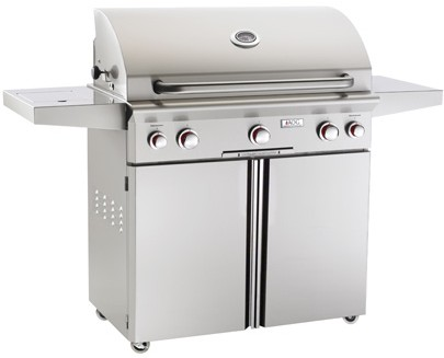 American Outdoor Grill T Series 24" Stainless Steel Freestanding Liquid Propane Gas Grill-0