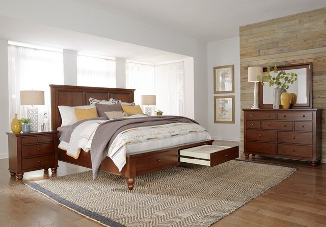 aspenhome® Cambridge Brown Cherry Chesser-2