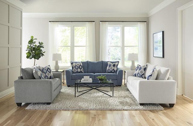 Albany Industries Clearview Gray Full Sofa Sleeper-2