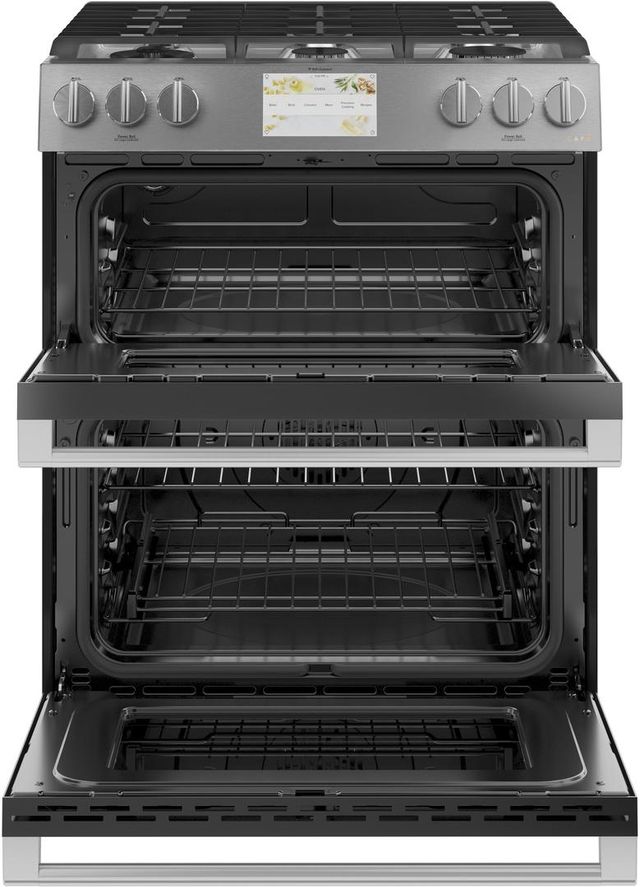 Café™ 30" Platinum Slide In Dual Fuel Range-2