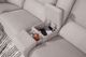 Behold™ Home Lakeshire 6-Piece Ivory Dual Power Reclining Curved Sectional-2