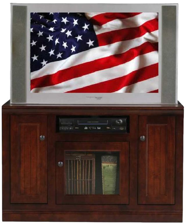 American Heartland Manufacturing Poplar 46" Plain Base TV Stand-1