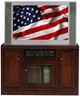 American Heartland Manufacturing Poplar 46" Plain Base TV Stand-1