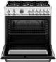 Bertazzoni Master Series 36" Fingerprint Resistant Stainless Steel Pro Style Gas Range-1