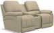 La-Z-Boy® Greyson Toast Power Reclining Loveseat with Console-1
