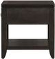 A & B Home Dark Brown End Table With 1 Drawer-1