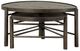 Magnussen Home® Hadleigh Black Coffee Bean Nesting Cocktail Table-1