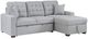 Homelegance® McCafferty 2-Piece Gray Right-Arm Facing Sleeper Sectional with Hidden Storage-2