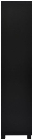 Coaster® Jupiter Black Media Tower Bookcase with Storage Cabinet-3