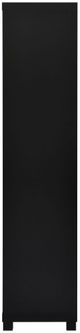 Coaster® Jupiter Black Media Tower Bookcase with Storage Cabinet-3