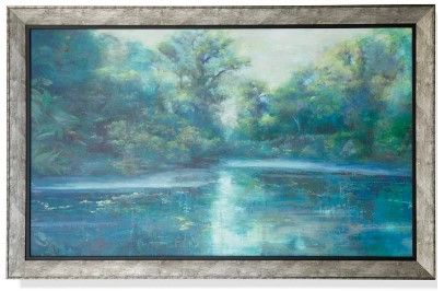 Stylecraft Blue/Gray/Green/White Wall Art-0