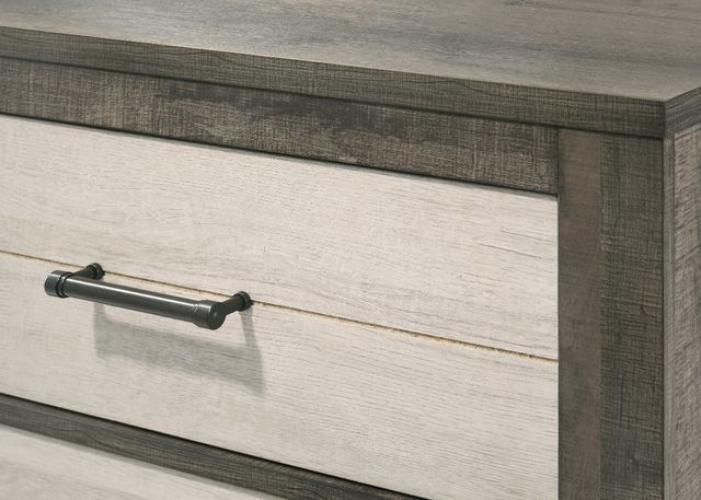 Crown Mark Rhett Gray/White Dresser-3