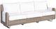 Flexsteel® Vista Natural/Warm Gray Canvas Outdoor Sofa-0