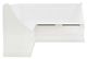 Linon Norah White Breakfast Nook-0