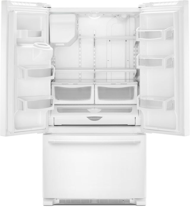Maytag® 36 in. 24.7 Cu. Ft. White French Door Refrigerator-1