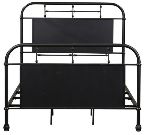 Liberty Furniture Vintage Black Full Youth Metal Rod Bed-2