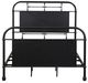 Liberty Furniture Vintage Black Full Youth Metal Rod Bed-2