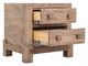 International Furniture Direct Atenas Natural Brown Nightstand-2