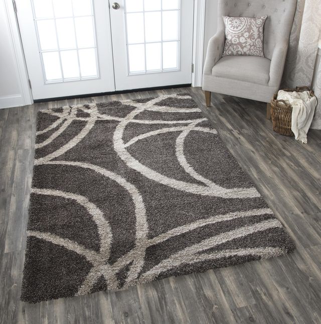 Rizzy Home Adana Brown 5'3" x 7'3" Rug-4