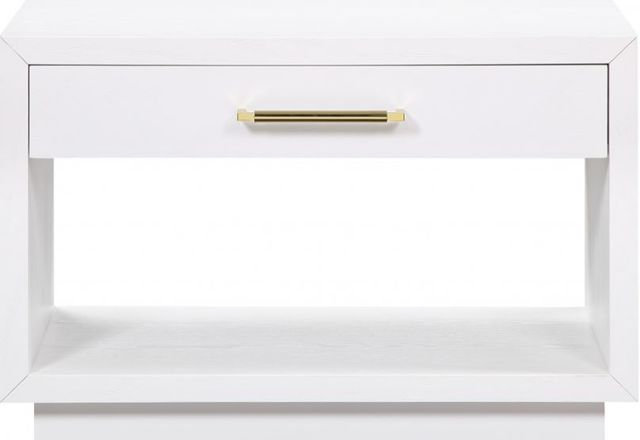 Meridian Furniture Avery White Nightstand-1