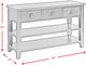 Elements International Kendyl Espresso Occasional Sofa Table-2