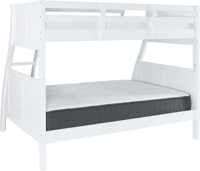 Powell® Easton White Twin/Full Bunk Bed-2
