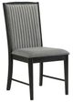 New Classic® Home Furnishings Skyline Gray/Onyx Dining Side Chair-0