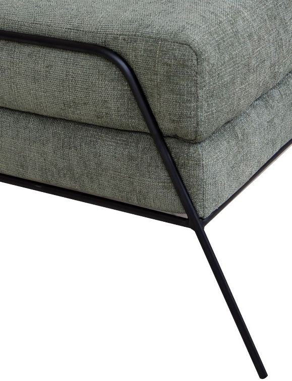 International Furniture Direct Tyne Olive Ottoman-2