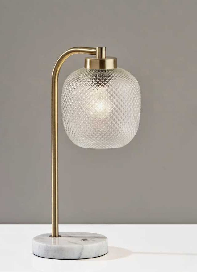 Adesso® Natasha White Table Lamp-3