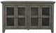 Jofran Inc. Rustic Shores Stone 4-Door Low Accent Cabinet-2