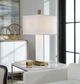 Uttermost® Athanas White Table Lamp-2