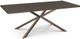 Amisco Customizable Asterisk 84" Rectangular Table with Metal Stand-0