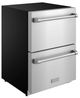 Thor Kitchen® Gordon Ramsay 24" 5.4 Cu. Ft. Stainless Steel Outdoor Under-Counter Refrigerator-2