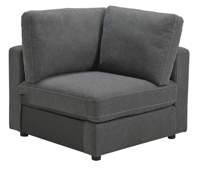 Signature Design by Ashley® Candela 4-Piece Charcoal Sectional-4