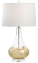 Chelsea House Leafed Clear/Gold Leaf Table Lamp-0