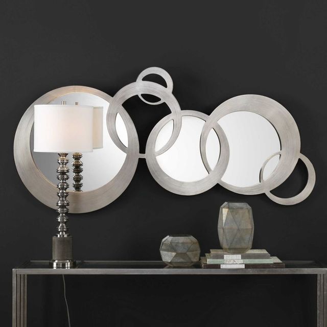 Uttermost® Odiana Antiqued Silver Leaf Mirror-2