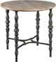 Forty West Jefferson Brown Accent Table with Black Base-0
