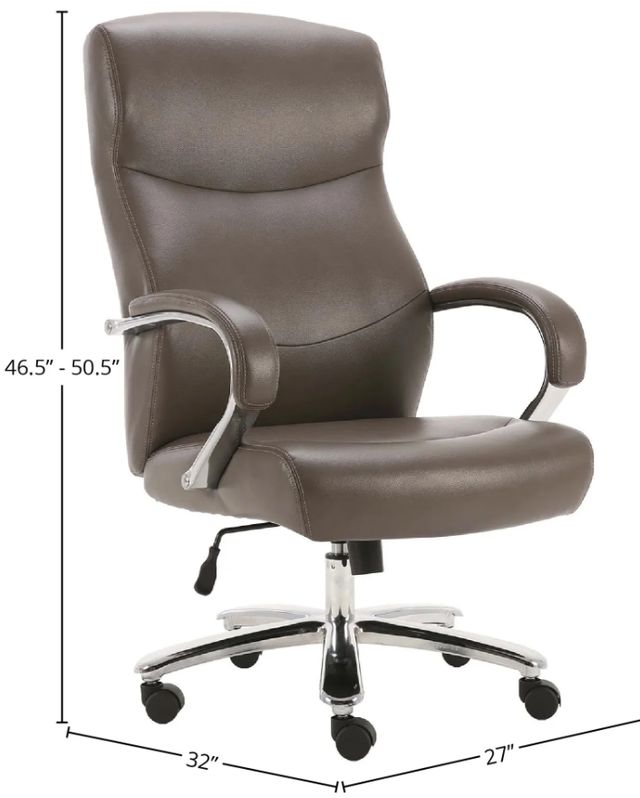 Parker House® Cabrera Haze 27" Desk Chair-1