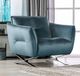 Furniture of America® Civellutino Teal Accent Chair-1
