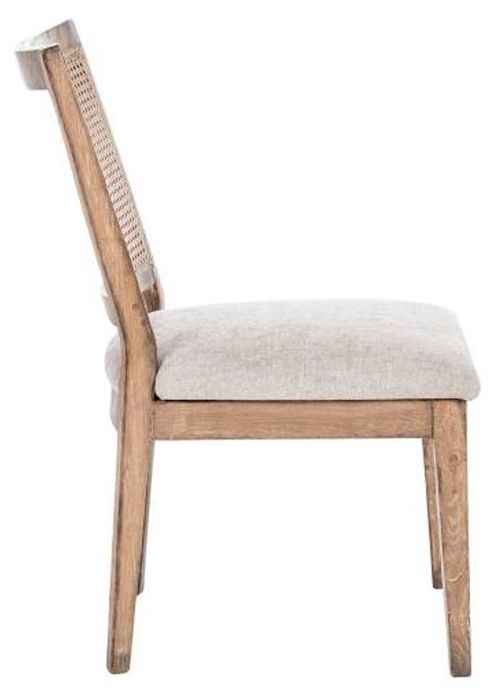 Nest Home Collections Del Mar Anew Gray/Antique Natural Dining Chair-0
