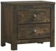 New Classic® Home Furnishings Blue Ridge 4-Piece Rustic Gray California King Panel Bedroom Set-4
