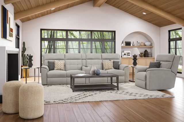 Flexsteel® Customizable Mason Power Rocker Recliner with Power Headrest-2
